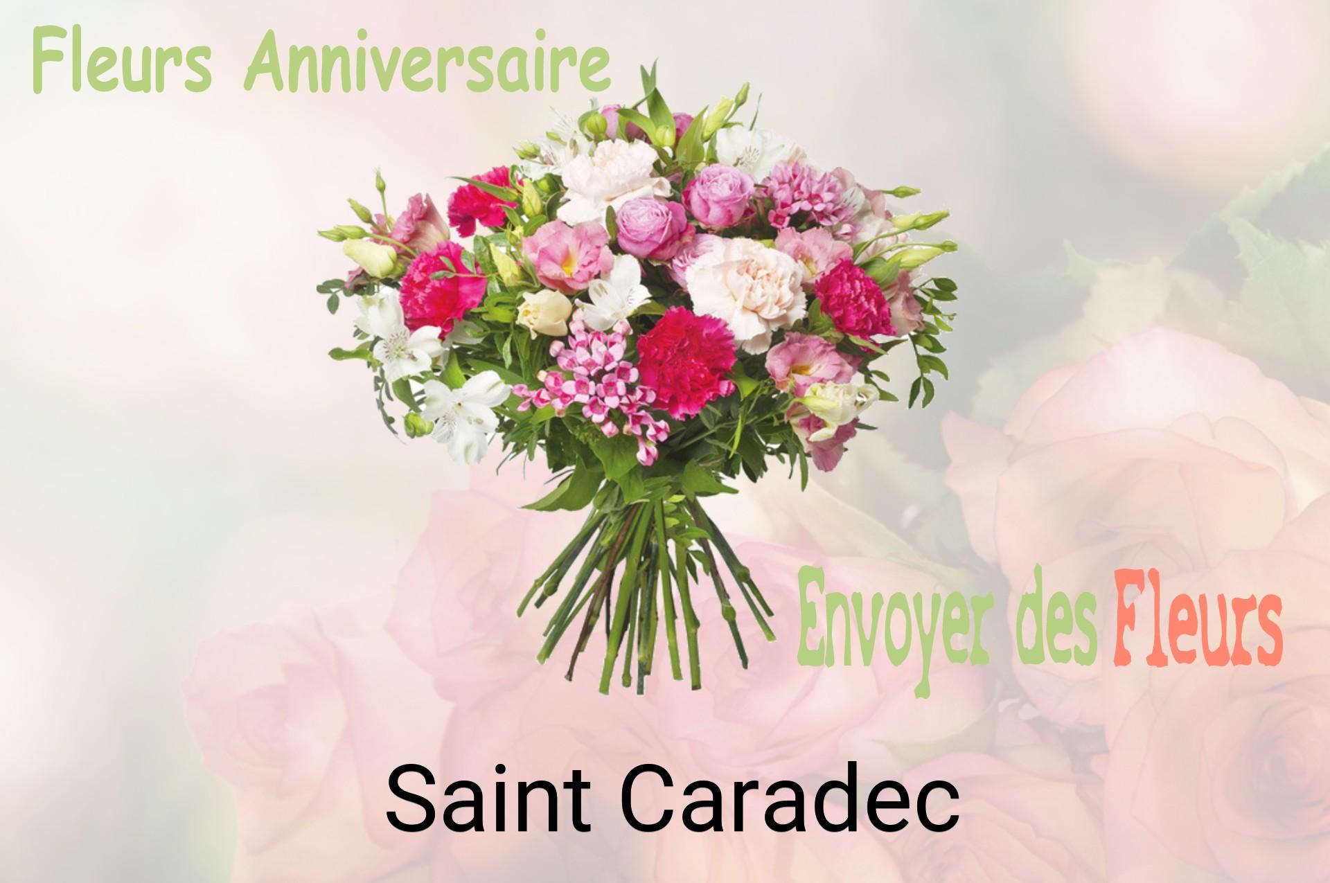 Bouquet de fleurs d’anniversaire livré à Saint-Caradec