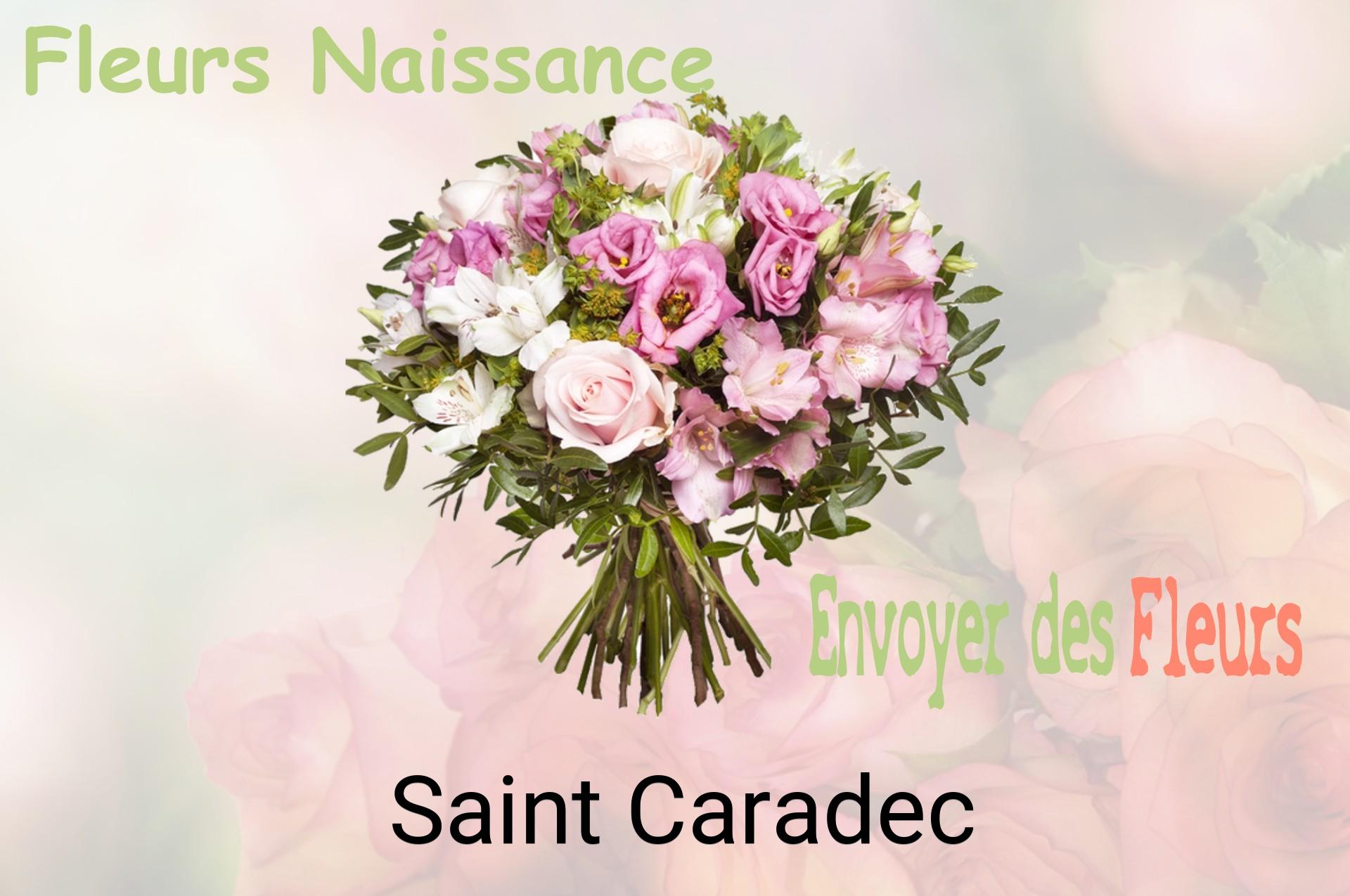 Bouquet de fleurs de naissance livré à Saint-Caradec