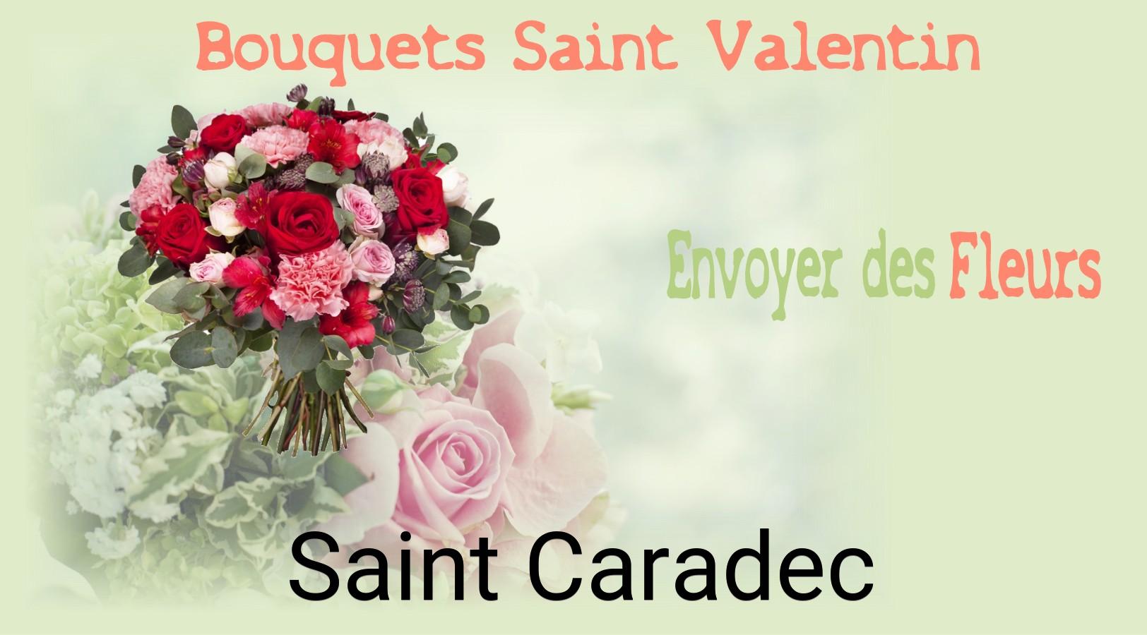Roses de Saint-Valentin livrées à Saint-Caradec
